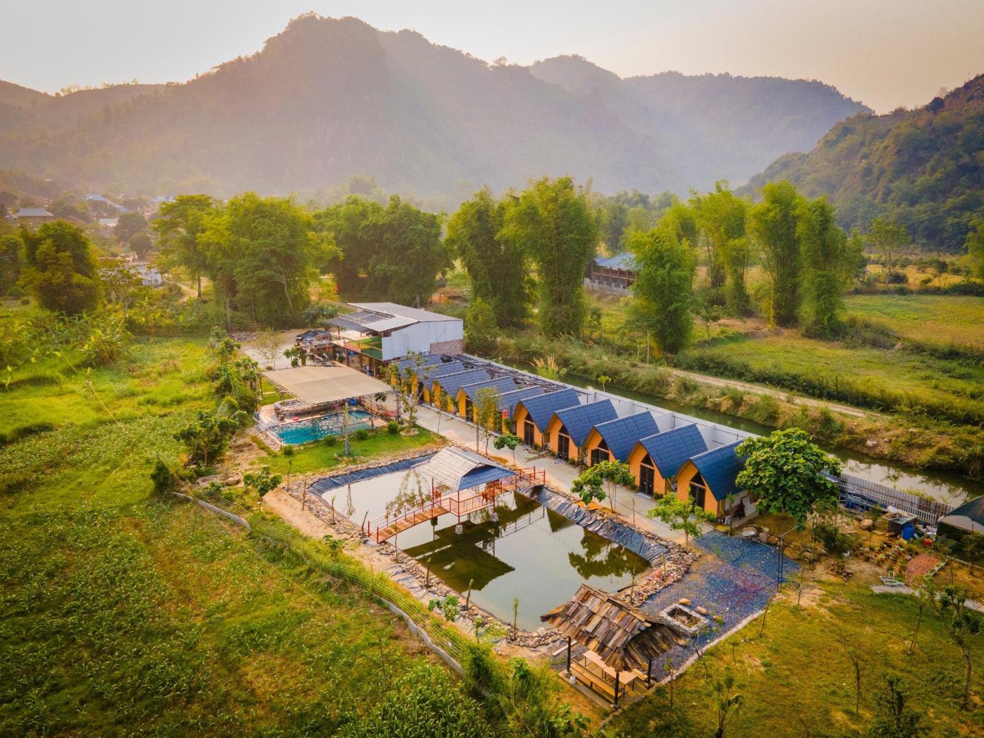Homestay Suoi Khoang Minh Hang Yen Bai Esterno foto