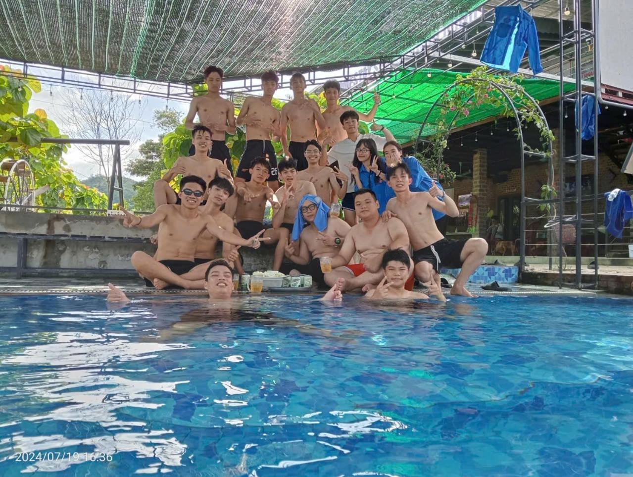 Homestay Suoi Khoang Minh Hang Yen Bai Esterno foto