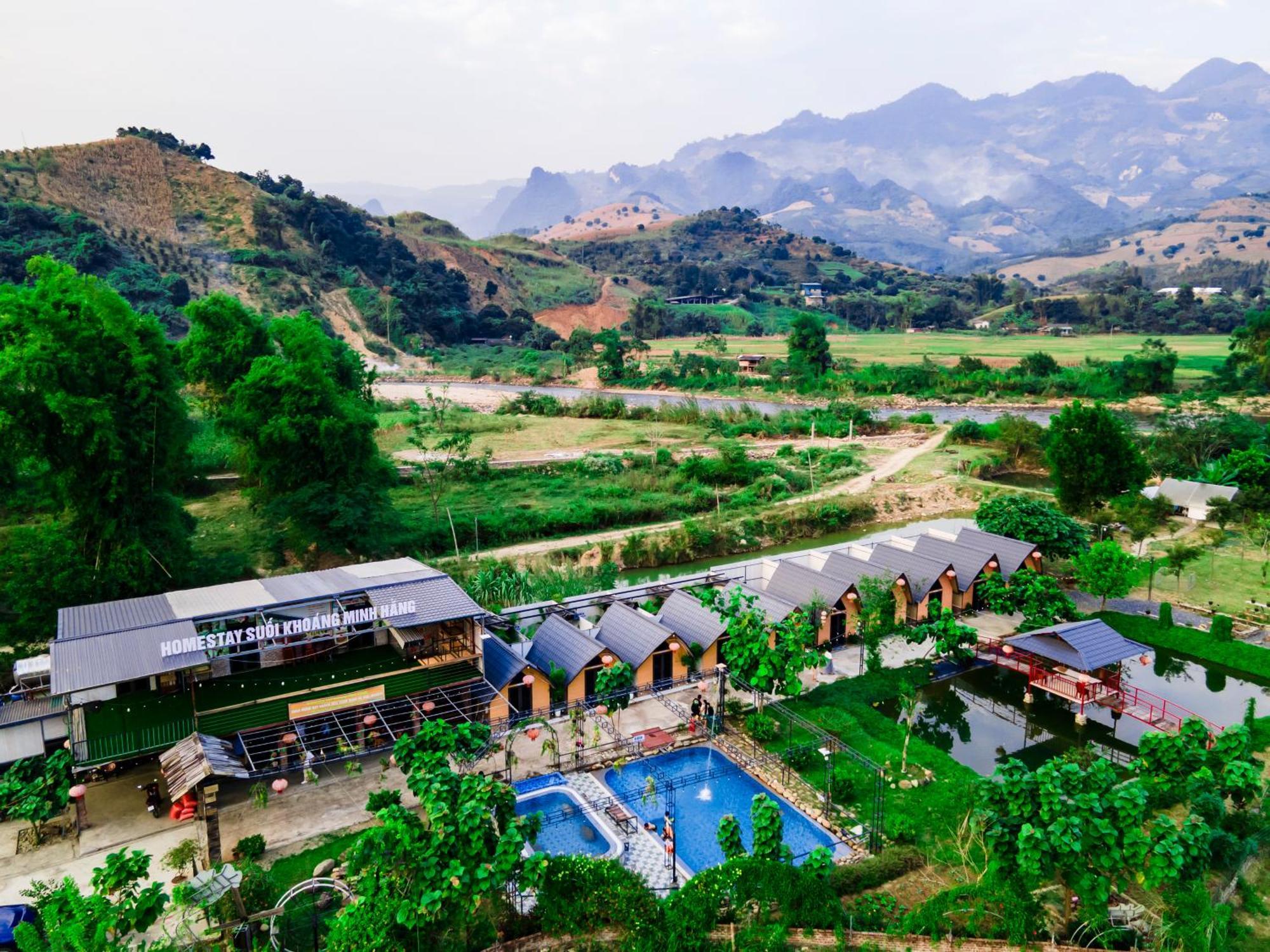 Homestay Suoi Khoang Minh Hang Yen Bai Esterno foto