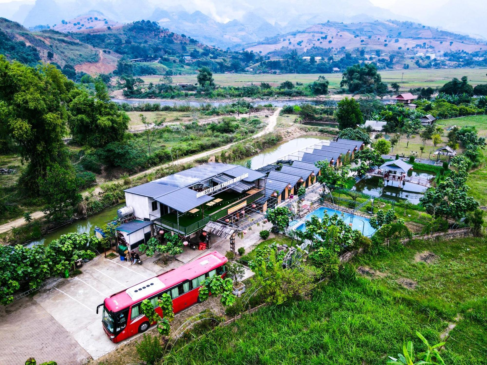 Homestay Suoi Khoang Minh Hang Yen Bai Esterno foto