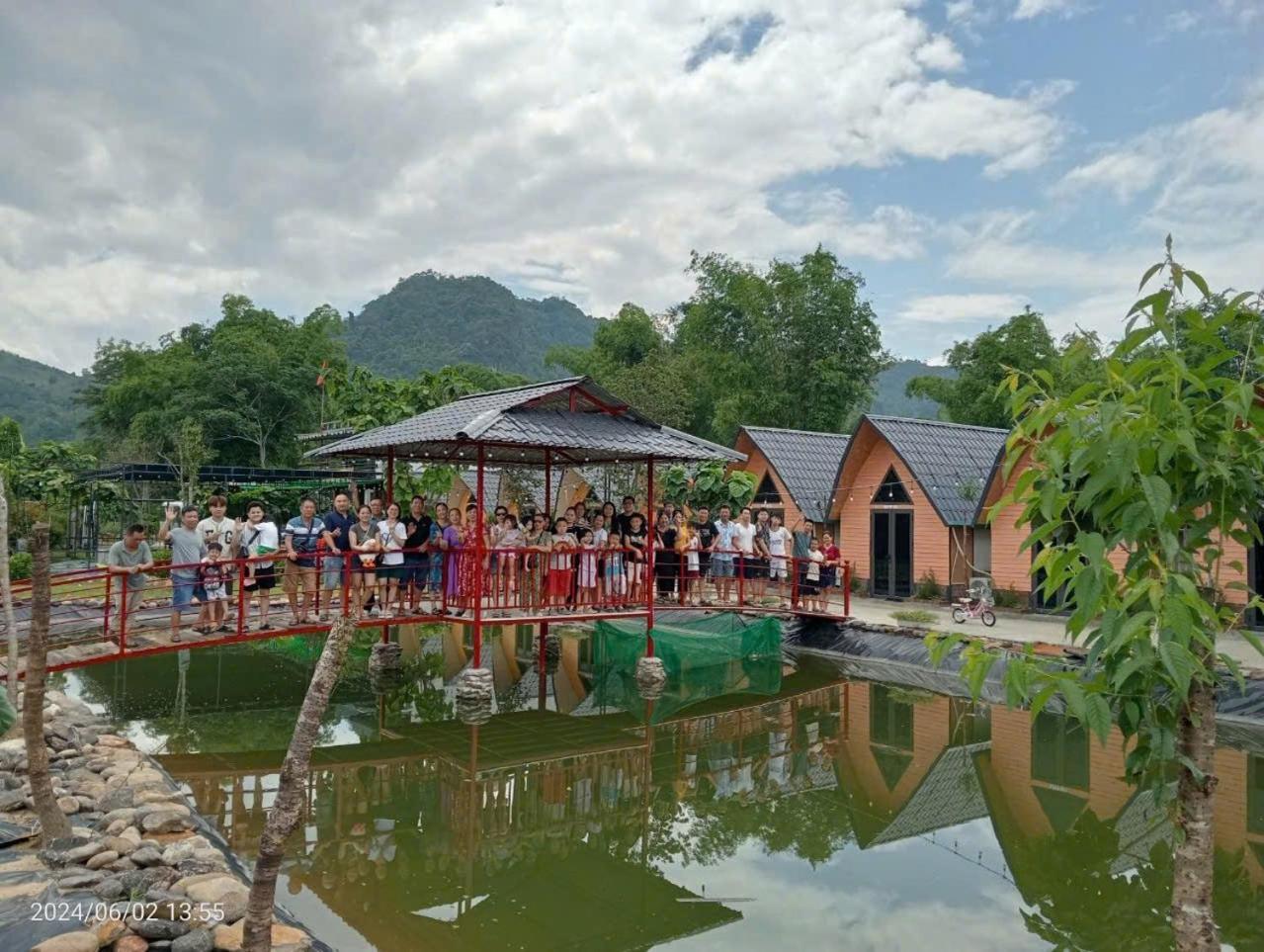Homestay Suoi Khoang Minh Hang Yen Bai Esterno foto